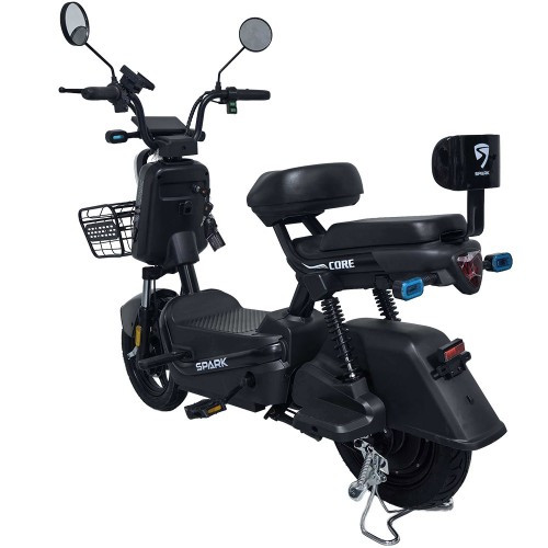 Велосипед з електромотором SPARK CORE 14" 60 V / 1000 W / 25 Ah чорний