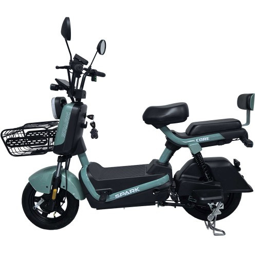 Велосипед з електромотором SPARK CORE 14" 60 V / 1000 W / 25 Ah зелений
