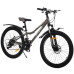 Велосипед SPARK LINK (колеса — 24", сталева рама — 11") сірий