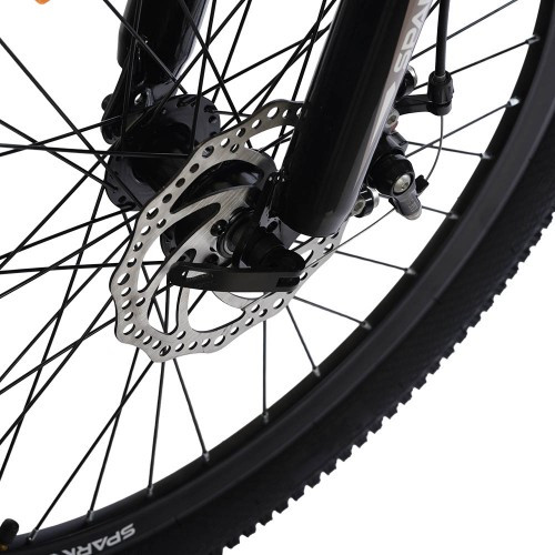 Велосипед SPARK LINK (колеса — 24", сталева рама — 11") сірий