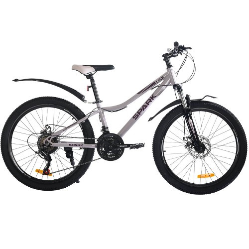 Велосипед SPARK LINK (колеса — 24", сталева рама — 12") світло-бузковий