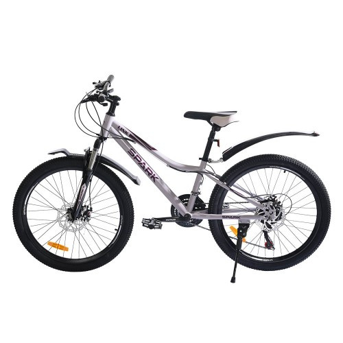 Велосипед SPARK LINK (колеса — 24", сталева рама — 12") світло-бузковий