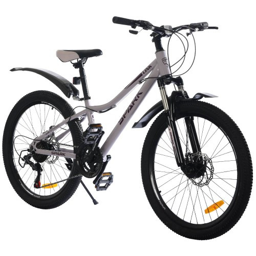 Велосипед SPARK LINK (колеса — 24", сталева рама — 12") світло-бузковий