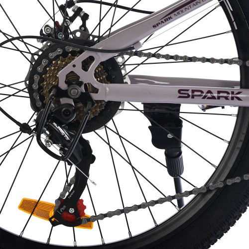 Велосипед SPARK LINK (колеса — 24", сталева рама — 12") світло-бузковий