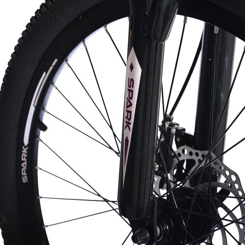 Велосипед SPARK LINK (колеса — 24", сталева рама — 12") світло-бузковий