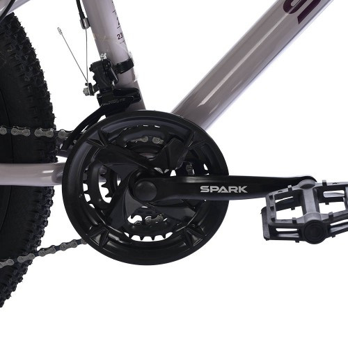 Велосипед SPARK LINK (колеса — 24", сталева рама — 12") світло-бузковий