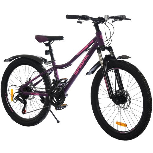 Велосипед SPARK LINK (колеса — 24", сталева рама — 12") фіолетовий