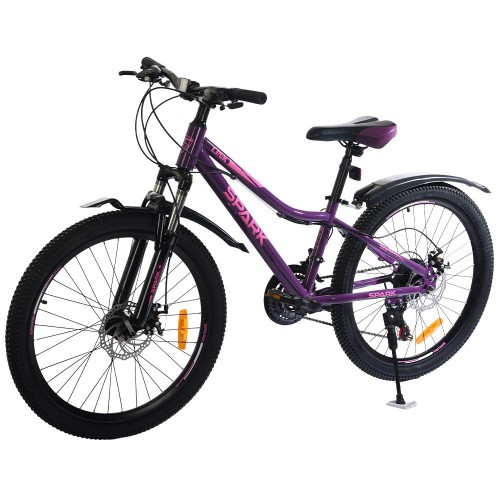 Велосипед SPARK LINK (колеса — 24", сталева рама — 12") фіолетовий