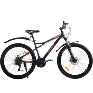 Велосипед SPARK ECLIPSE (колеса — 26", сталева рама — 15") чорний