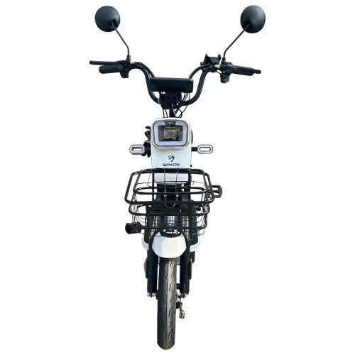 Велосипед з електромотором SPARK BUDDY 14" 48 V / 500 W / 12 Ah Білий
