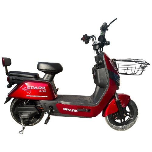 Велосипед з електромотором SPARK BITE 60V/1000W/20Ah 14" Червоний Велосипед з електромотором SPARK BITE 60V/1000W/20Ah 14" Червоний
