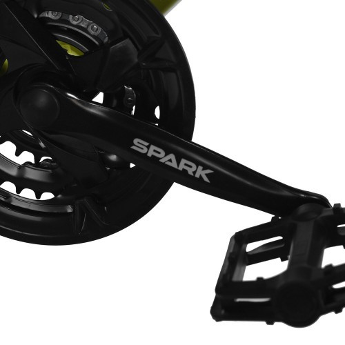 Велосипед SPARK SURF (колеса — 24", сталева рама — 11") салатовий