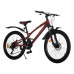 Велосипед SPARK SURF (колеса — 24", сталева рама — 12" бордовий