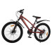 Велосипед SPARK SURF (колеса — 24", сталева рама — 12" бордовий