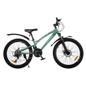 Велосипед SPARK SURF (колеса — 24", сталева рама — 12" м'ятний