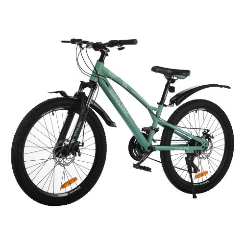 Велосипед SPARK SURF (колеса — 24", сталева рама — 12" м'ятний