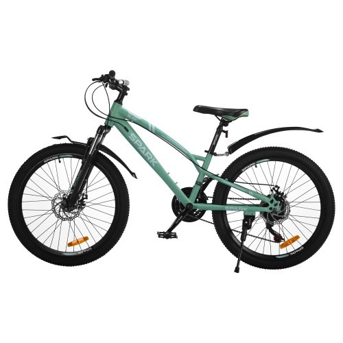 Велосипед SPARK SURF (колеса — 24", сталева рама — 12" м'ятний