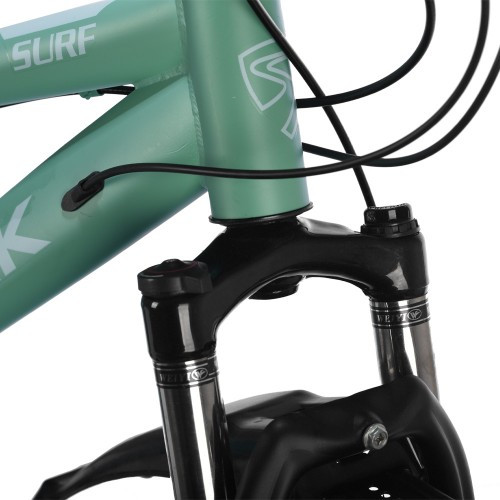 Велосипед SPARK SURF (колеса — 24", сталева рама — 12" м'ятний
