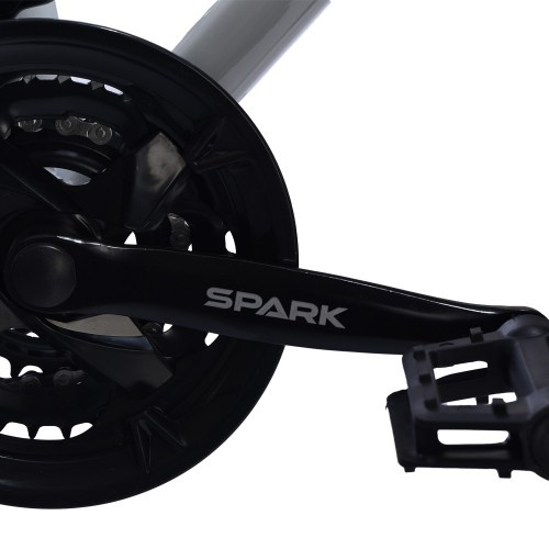 Велосипед SPARK BLINK (колеса — 26", сталева рама — 13") синій із сірим Велосипед SPARK BLINK (колеса — 26", сталева рама — 13") синій із сірим