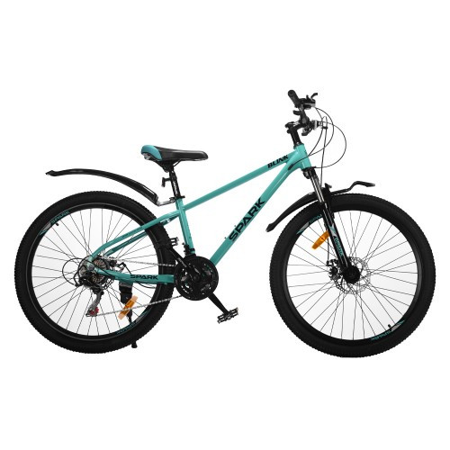 Велосипед SPARK BLINK (колеса — 26", сталева рама — 13" м'ятний Велосипед SPARK BLINK (колеса — 26", сталева рама — 13" м'ятний