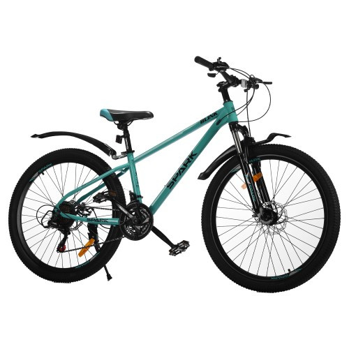 Велосипед SPARK BLINK (колеса — 26", сталева рама — 13" м'ятний Велосипед SPARK BLINK (колеса — 26", сталева рама — 13" м'ятний