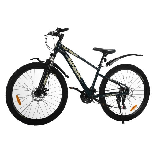 Велосипед SPARK VIBE (колеса — 27,5", сталева рама — 15") темно-зелений Велосипед SPARK VIBE (колеса — 27,5", сталева рама — 15") темно-зелений