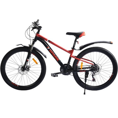 Велосипед SPARK EMBER (колеса - 26", стальная рама - 13") черный с красным Велосипед SPARK EMBER (колеса - 26", стальная рама - 13") черный с красным