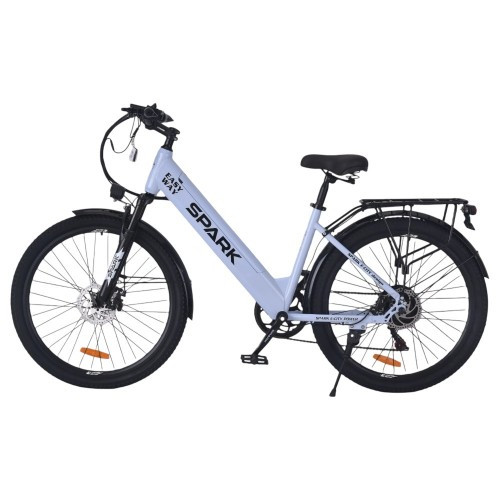 Велосипед з електромотором SPARK E-CITY EASY WAY 17" 48 V/500W/12,5Ah блакитний