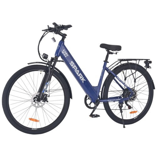 Велосипед з електромотором SPARK E-CITY EASY WAY 18" 48 V/500W/12,5Ah синій Велосипед з електромотором SPARK E-CITY EASY WAY 18" 48 V/500W/12,5Ah синій