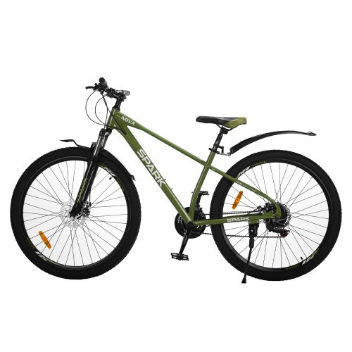 Велосипед SPARK NOVA (колеса — 29", сталева рама — 17") оливковий Велосипед SPARK NOVA (колеса — 29", сталева рама — 17") оливковий