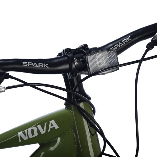 Велосипед SPARK NOVA (колеса — 29", сталева рама — 17") оливковий Велосипед SPARK NOVA (колеса — 29", сталева рама — 17") оливковий