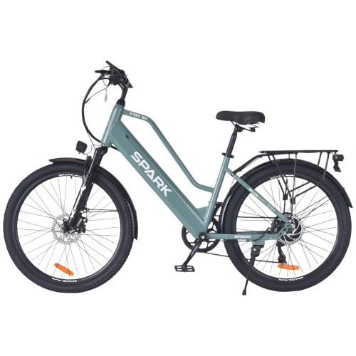 Велосипед з електромотором SPARK E-CITY EASY GO 17" 48 V/500W/12,5Ah сіро-оливковий Велосипед з електромотором SPARK E-CITY EASY GO 17" 48 V/500W/12,5Ah сіро-оливковий