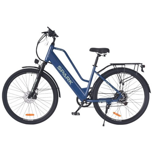 Велосипед з електромотором SPARK E-CITY EASY G0 18" 48 V/500W/12,5Ah синій Велосипед з електромотором SPARK E-CITY EASY G0 18" 48 V/500W/12,5Ah синій