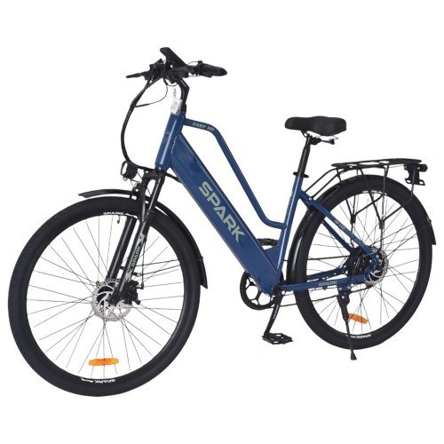 Велосипед з електромотором SPARK E-CITY EASY G0 18" 48 V/500W/12,5Ah синій Велосипед з електромотором SPARK E-CITY EASY G0 18" 48 V/500W/12,5Ah синій