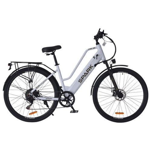Велосипед з електромотором SPARK E-CITY EASY G0 18" 48V/500W/12,5Ah сірий Велосипед з електромотором SPARK E-CITY EASY G0 18" 48V/500W/12,5Ah сірий