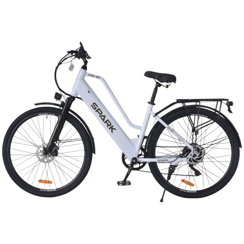 Велосипед з електромотором SPARK E-CITY EASY G0 18" 48V/500W/12,5Ah сірий Велосипед з електромотором SPARK E-CITY EASY G0 18" 48V/500W/12,5Ah сірий
