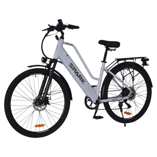 Велосипед з електромотором SPARK E-CITY EASY G0 18" 48V/500W/12,5Ah сірий Велосипед з електромотором SPARK E-CITY EASY G0 18" 48V/500W/12,5Ah сірий