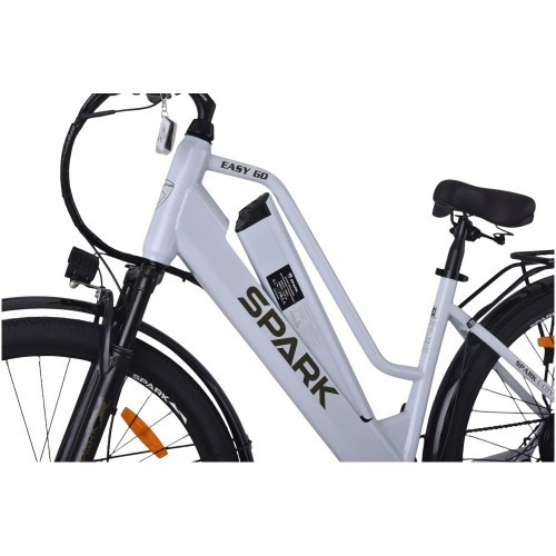 Велосипед з електромотором SPARK E-CITY EASY G0 18" 48V/500W/12,5Ah сірий Велосипед з електромотором SPARK E-CITY EASY G0 18" 48V/500W/12,5Ah сірий