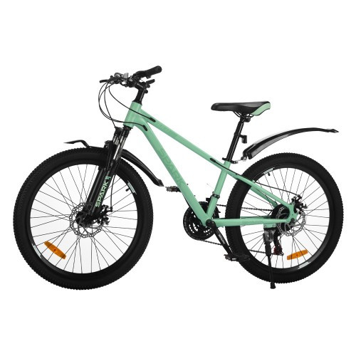 Велосипед SPARK HOLD (колеса — 24", сталева рама — 12" м'ятний Велосипед SPARK HOLD (колеса — 24", сталева рама — 12" м'ятний