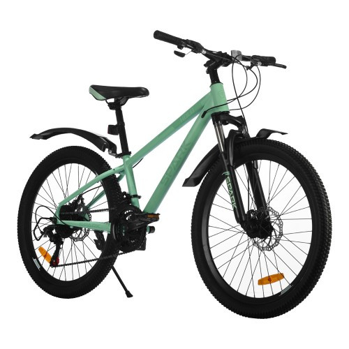 Велосипед SPARK HOLD (колеса — 24", сталева рама — 12" м'ятний Велосипед SPARK HOLD (колеса — 24", сталева рама — 12" м'ятний
