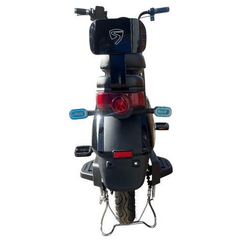 Велосипед з електромотором SPARK BITE 60V/1000W/20Ah 14" Чорний Велосипед з електромотором SPARK BITE 60V/1000W/20Ah 14" Чорний