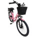 Велосипед з електромотором SPARK E-CITY LITE 17" 48 V / 500 W / 12,8 Ah малиновий