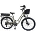 Велосипед з електромотором SPARK E-CITY LITE 17" 48 V / 500 W / 12,8 Ah сірий