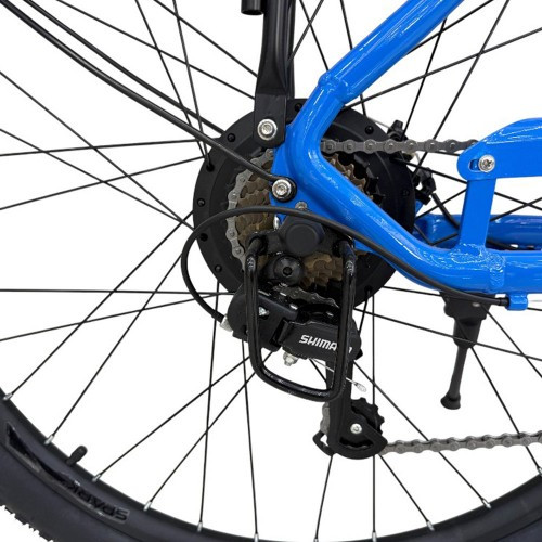 Велосипед з електромотором SPARK E-CITY LITE 18" 48 V / 500 W / 12,8 Ah синій
