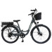 Велосипед з електромотором SPARK E-CITY COMFORT 18" 48 V/500W/12,8Ah темно-сірий