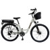 Велосипед з електромотором SPARK E-CITY COMFORT 18" 48 V/500W/12,8Ah світло-сірий