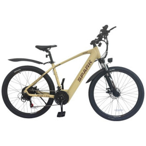 Велосипед з електромотором SPARK E-MTB GHOST 15" 48 V / 500 W / 12,8 Ah бежевий (м)