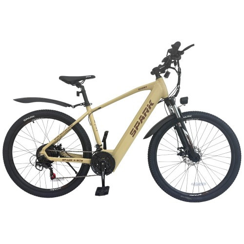 Велосипед з електромотором SPARK E-MTB GHOST 15" 48 V / 500 W / 12,8 Ah бежевий (м) Велосипед з електромотором SPARK E-MTB GHOST 15" 48 V / 500 W / 12,8 Ah бежевий (м)