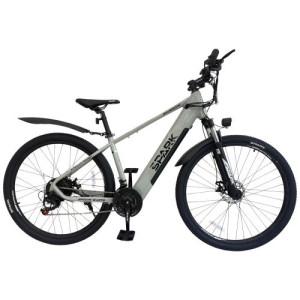 Велосипед з електромотором SPARK E-MTB SHADOW 17" 48 V/500W/12,8Ah сірий