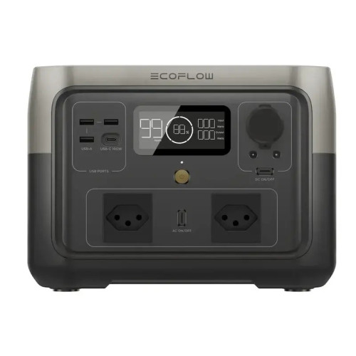 Зарядна станція EcoFlow RIVER 2 Max (512 Вт · год) - Switzerland Version Зарядна станція EcoFlow RIVER 2 Max (512 Вт · год) - Switzerland Version